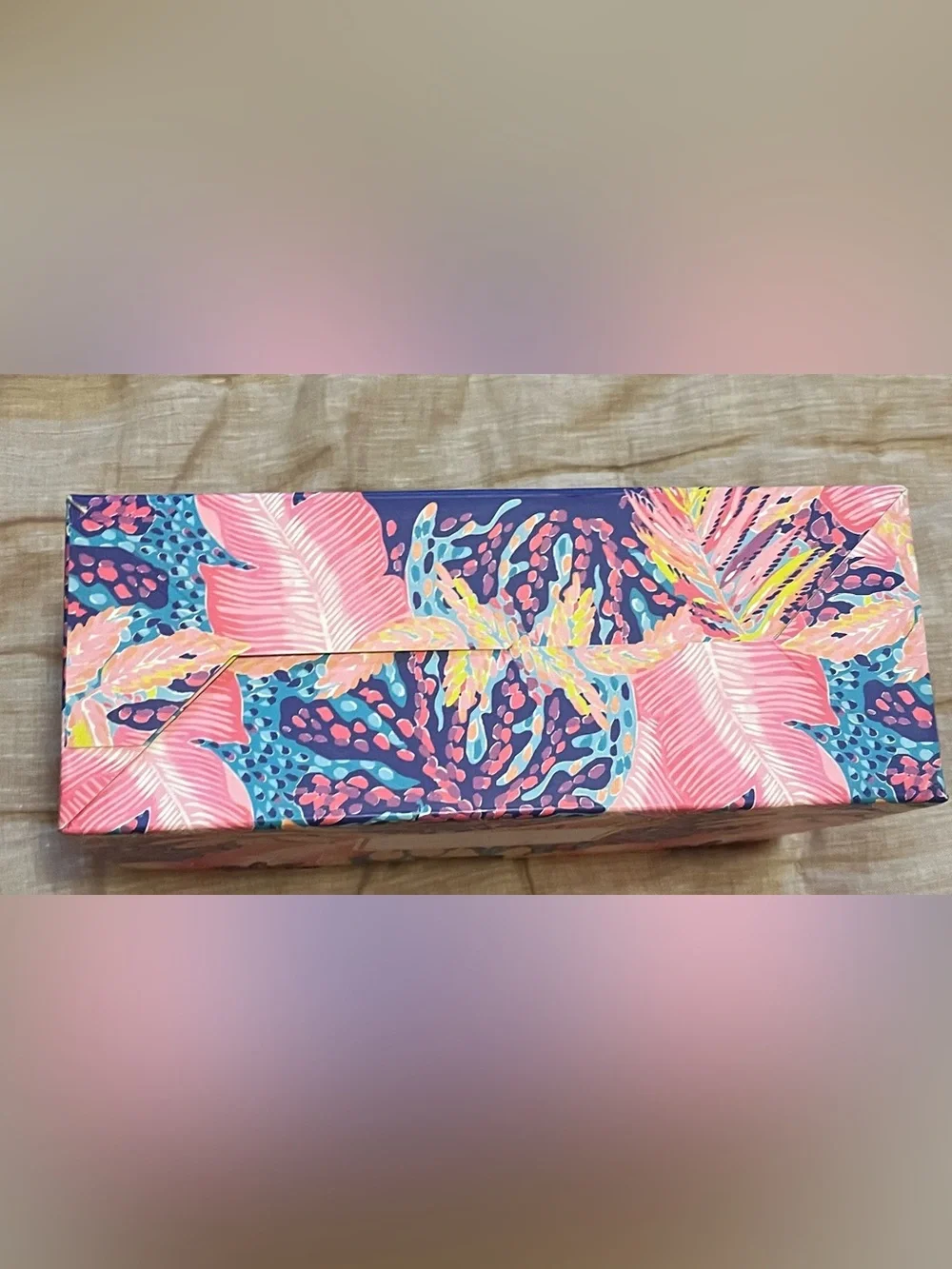 Lilly Pulitzer Wine Glasses Herd That Set 2 NIB